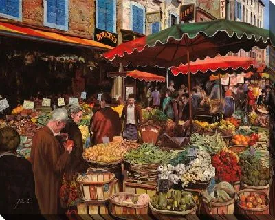 Картина Итальянский рынок