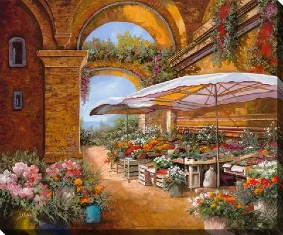 Картина Цветочный рынок