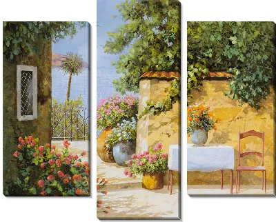Картина Итальянский дворик №29