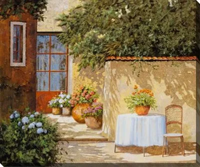 Картина Итальянский дворик №28