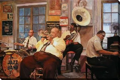 Картина Джаз бэнд