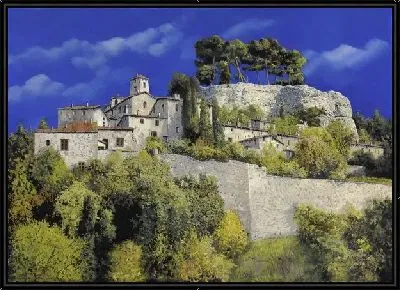 Картина Крепость в Италии