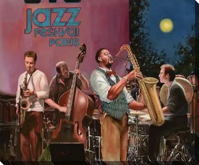 Картина Джаз бэнд