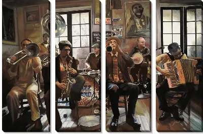 Картина Джаз бэнд