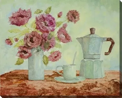 Картина Посуда и цветы