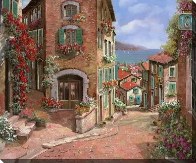 Картина Итальянская улочка №19