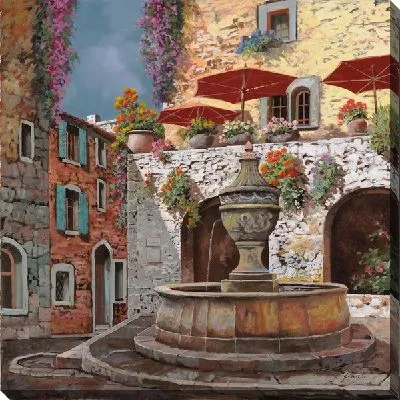 Фонтан во дворе