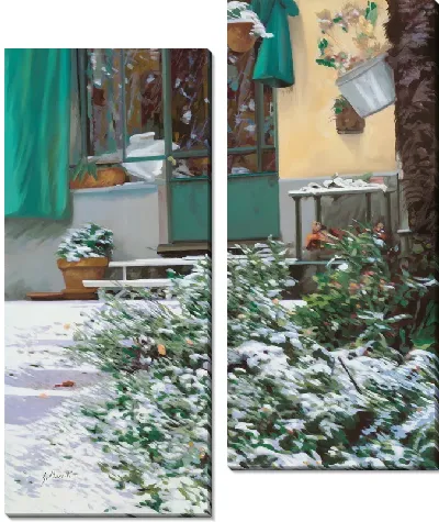 Картина Снежный день