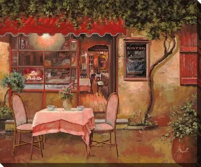 Уличное итальянское кафе №4