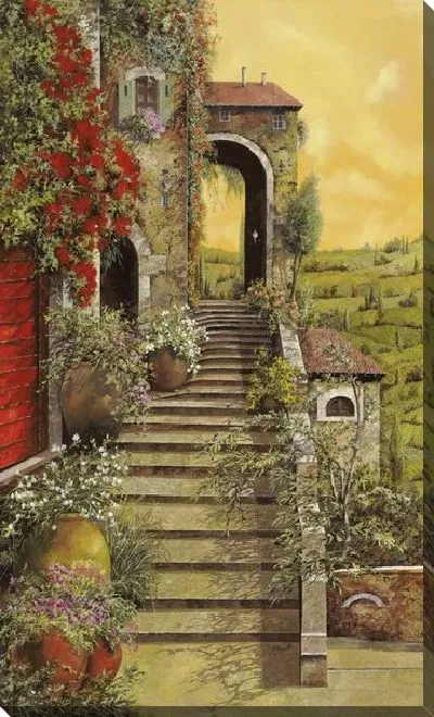 Картина Итальянский дворик №12