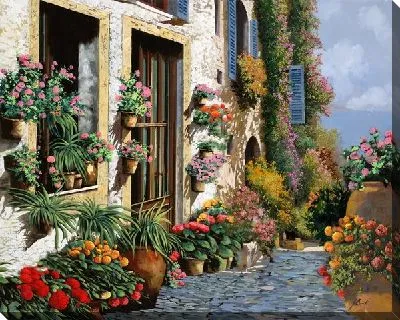 Картина Итальянская улочка №16
