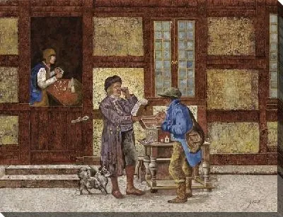 Картина Городская жизнь