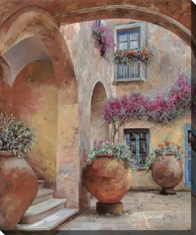Картина Итальянский дворик №10