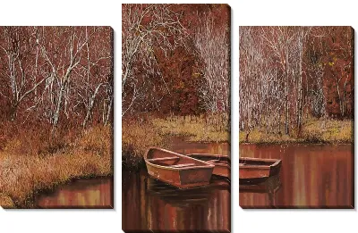 Картина Две лодки