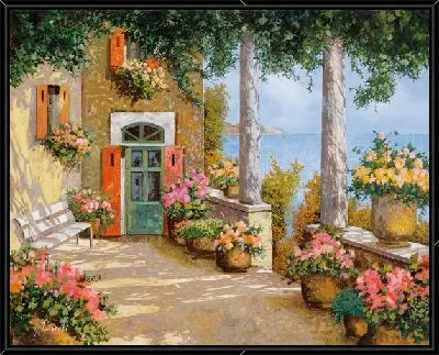 Итальянский дворик