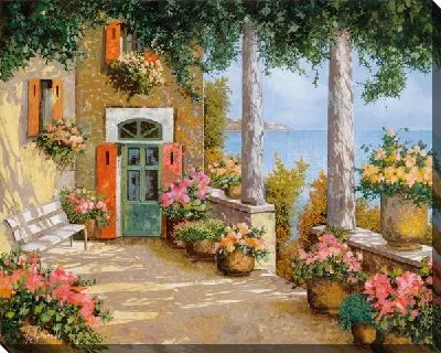 Итальянский дворик