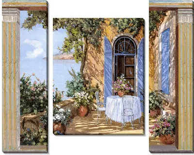 Картина Итальянский дворик №9