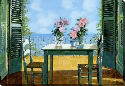 На балконе 3