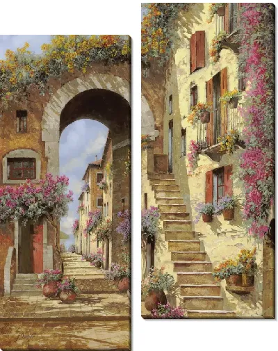 Картина Итальянская улочка №11