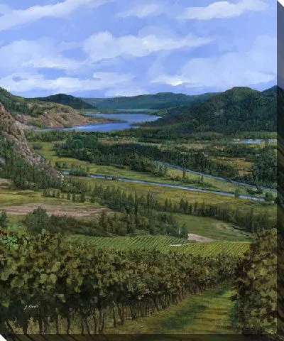 Картина Виноградник в Италии №7