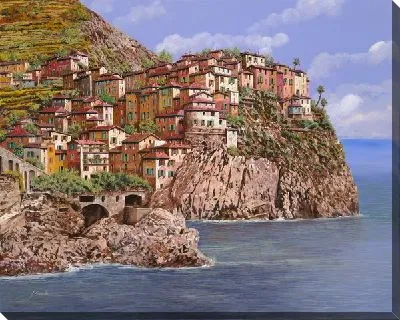 Картина Итальянская деревня