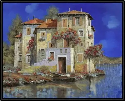 Картина Дом у воды