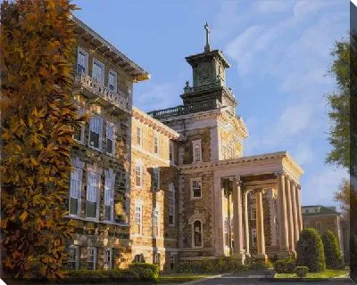 Картина Итальянская архитектура