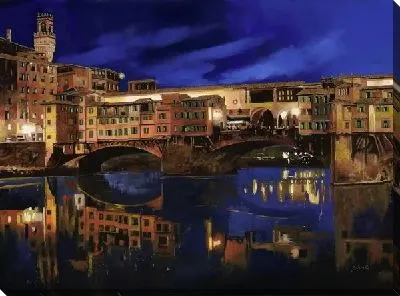 Картина Дом на мосту