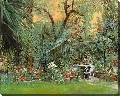 Картина Итальянский дворик №8