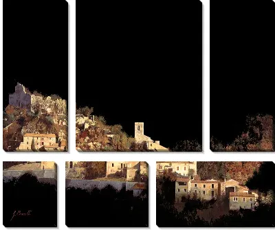 Картина Город в ночи