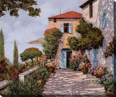Картина Итальянский дворик №7