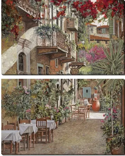Картина Итальянская улочка №9