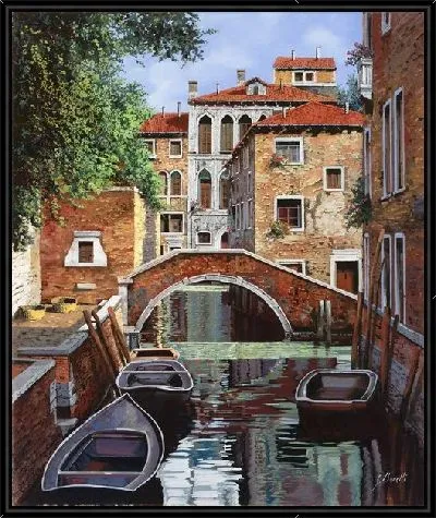 Картина Канал в Венеции №11