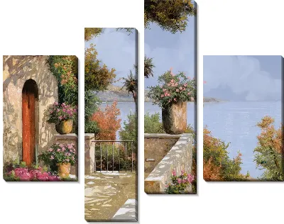 Картина Итальянский дворик №6