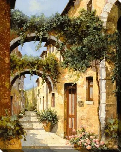 Картина Итальянская улочка №8