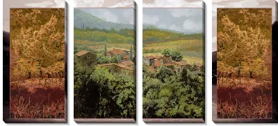 Картина Коллаж Тоскана