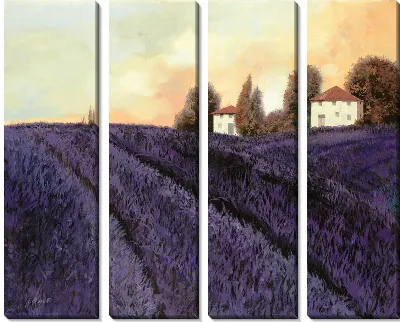 Картина Лавандовое поле