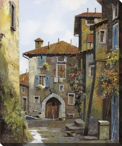 Картина Итальянский дворик №3