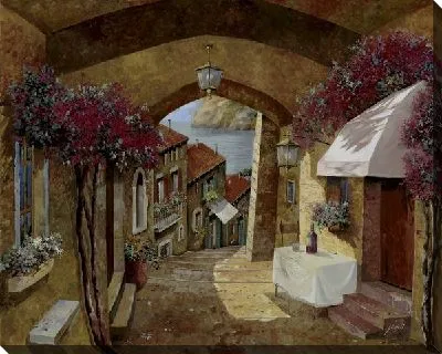 Картина Итальянская улочка №5