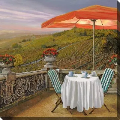 Картина Виноградник в Италии