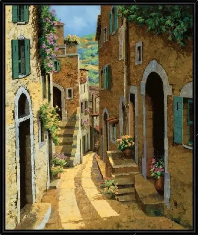 Картина Итальянская улочка №3