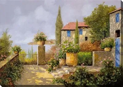 Картина Итальянский дворик №2