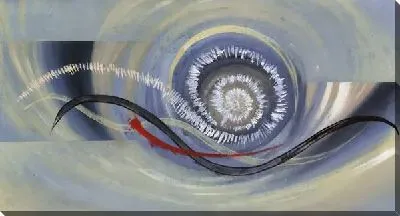 Картина маслом Спирали