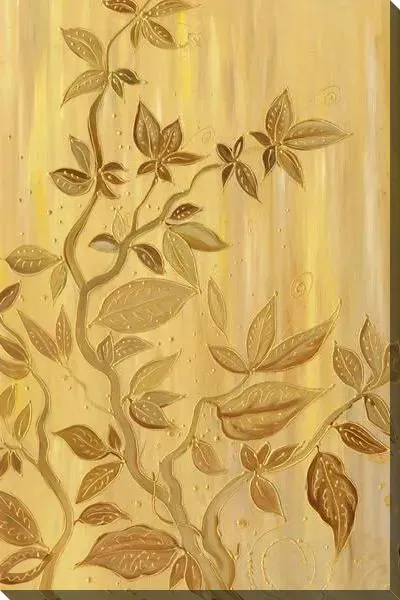 Постер Золотистая веточка