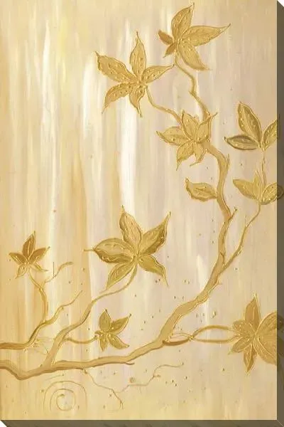 Постер Золотистая веточка №3