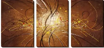 Модульная картина Арт композиция