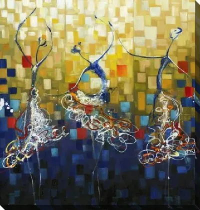 Картина маслом Арт танец