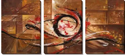 Модульная картина Арт композиция №12