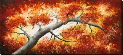 Картина маслом Осеннее дерево
