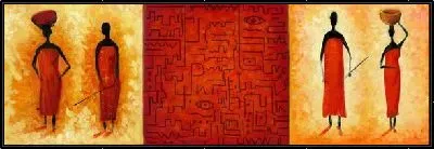 Картина Африканское этно №2